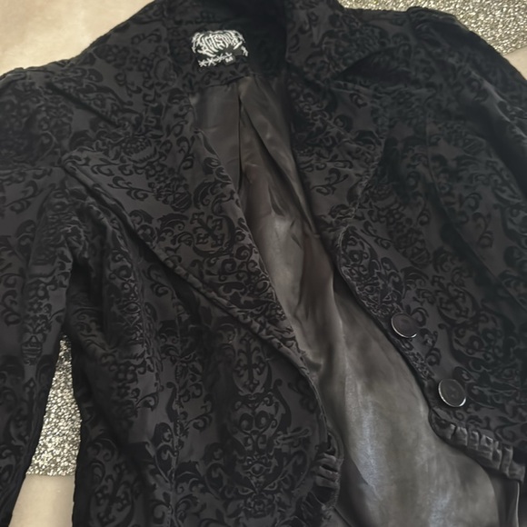 Killstar damask jacket med - Picture 6 of 11